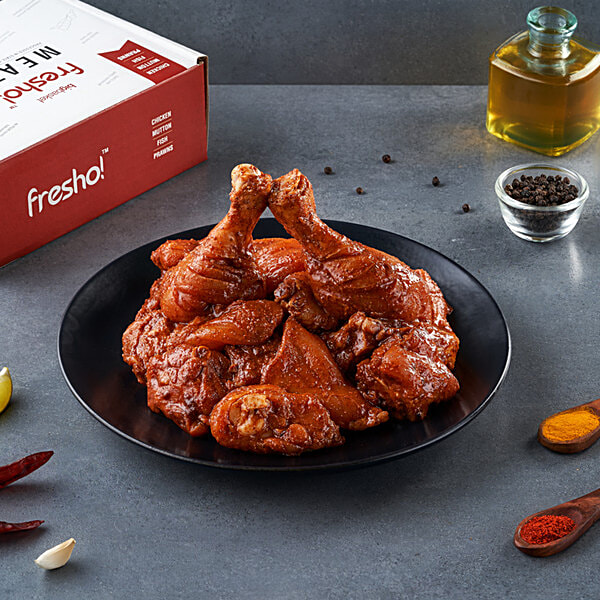 Buy fresho! Tandoori Chicken Fresh Juicy, Marinated, Ready To