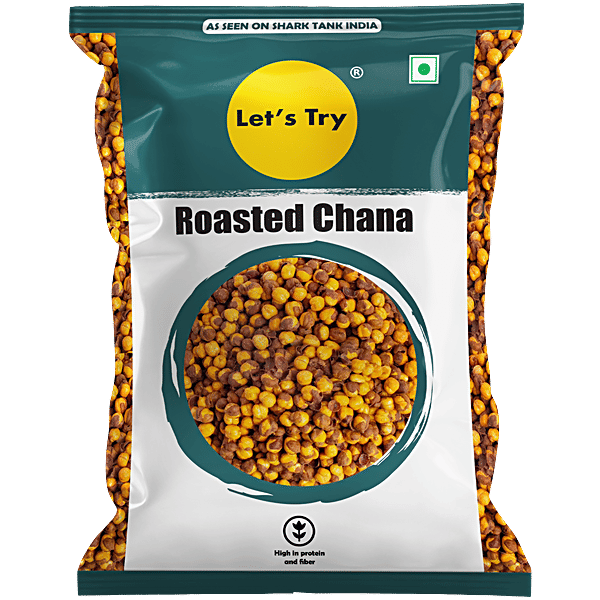 Buy Let's Try Roasted Chana Online at Best Price of Rs 75 - bigbasket