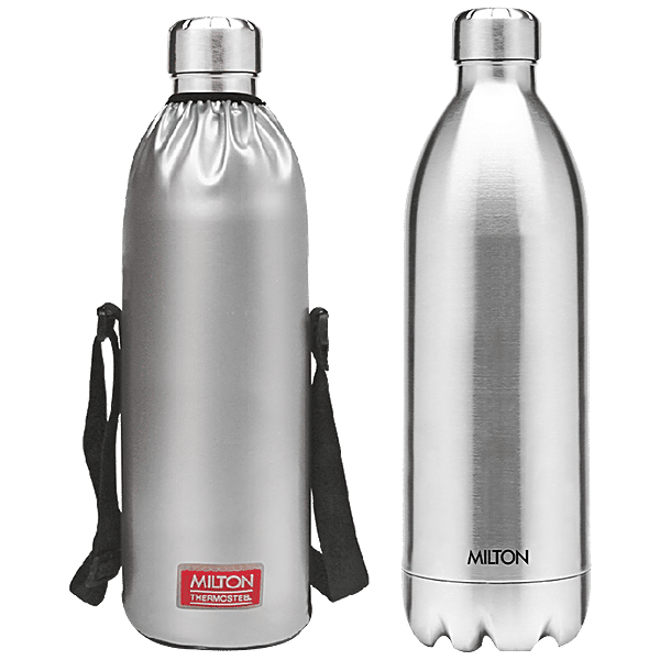 Buy Milton Thermosteel Water Bottle With Jacket Stainless Steel