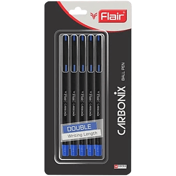 Buy Flair Carbonix Ball Pens Blue Ink Online at Best Price of Rs