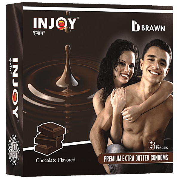 Buy Injoy Premium Extra Dotted Condoms - Ribbed & Contour With Delay Lubricant, For Men Online at Best Price of Rs 25 - bigbasket Buy Injoy Premium Extra Dotted Condoms - Ribbed & Contour With Delay Lubricant, For Men Online at Best Price of Rs 25 - bigbasket