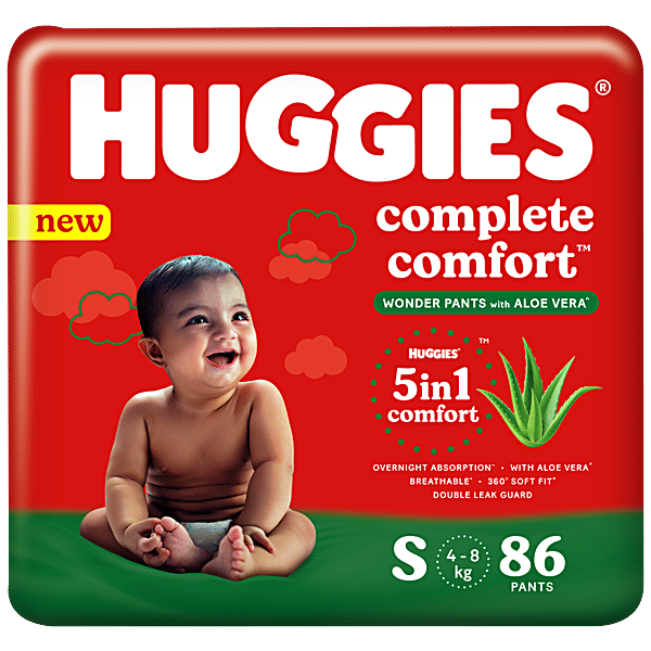 Buy Huggies Complete Comfort Wonder Pants With Aloe Vera Small