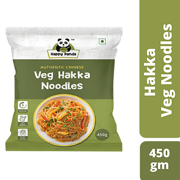 Buy HAPPY PANDA Veg Hakka Noodles - Authentic Chinese, Hygienic