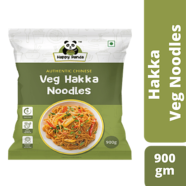 Buy HAPPY PANDA Veg Hakka Noodles - Authentic Chinese, Hygienic