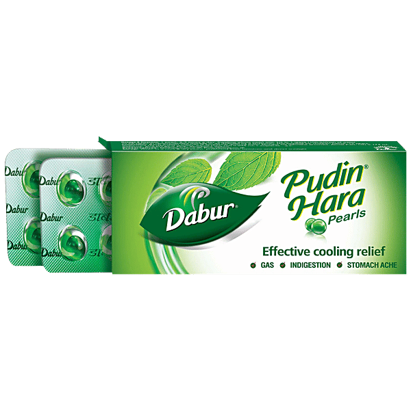 Buy Dabur Pudin Hara Pearls - Relieves Indigestion & Stomach Issues Online  at Best Price of Rs 54 - bigbasket