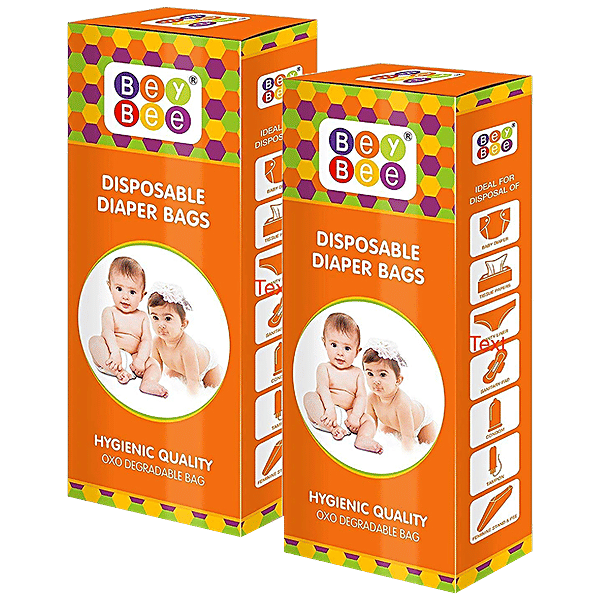 Buy BeyBee Disposable Diaper Bags Hygienic Quality, OXO