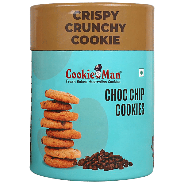cookie出品です CookieMan Choc Chunk & Brandy Snap (Flavoured) Cookies | 120gPack