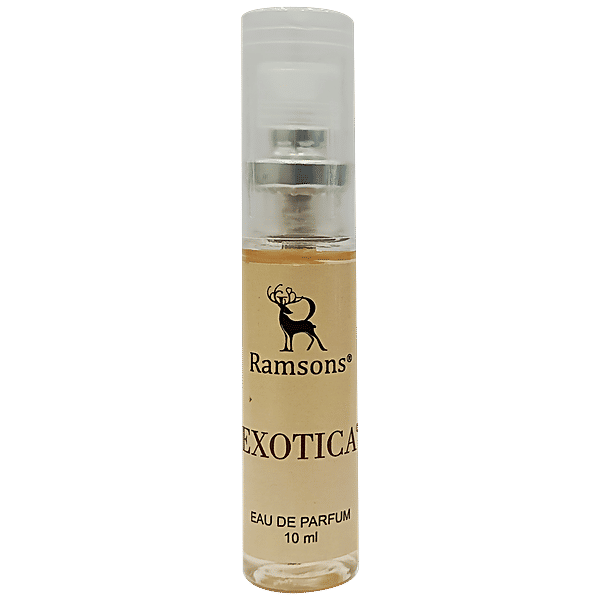 Ramsons Exotica Eau De Parfum Long Lasting Fragrance, 10 ml