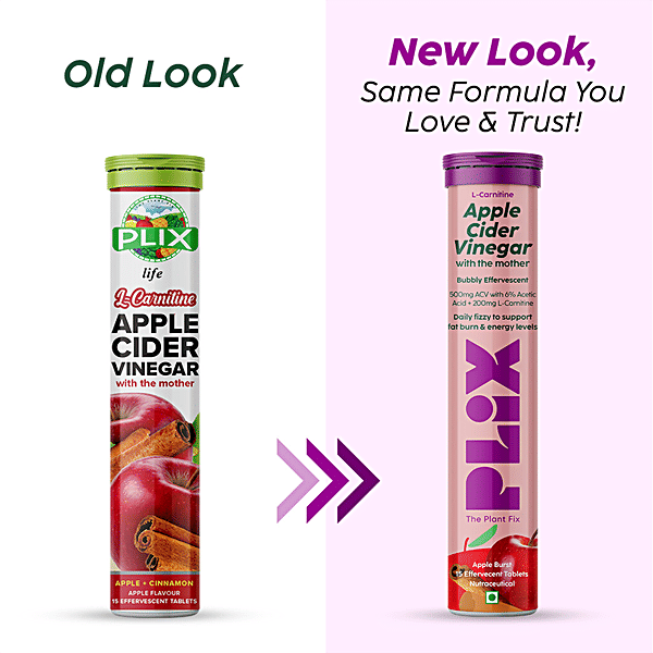 apple cider vinegar and l carnitine Buy Plix Apple Cider Vinegar L-Carnitine Effervescent - Fat Burn & Energy  Levels, Neutraceutical Online at Best Price of Rs null