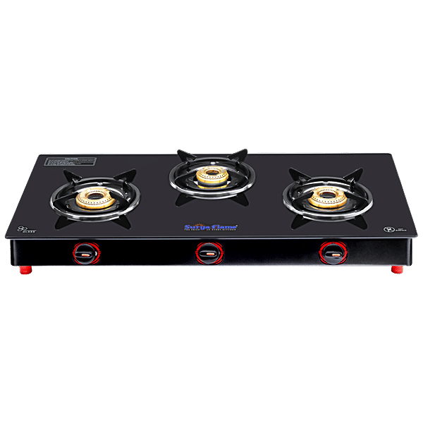 Buy Surya Flame 3B Infinity Bb NA Burner Gas Stove With Glass