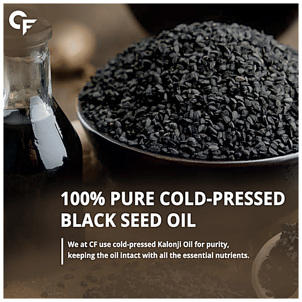 Pure Cold Pressed Black Seed Oil (Nigella Sativa) – Black Cumin Kalonji Oil, Natural Herbal Supplement 2 thumbnail image