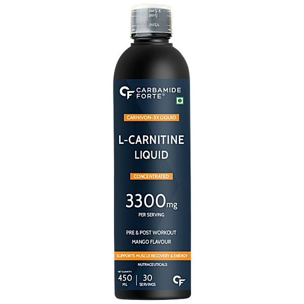 Buy Carbamide Forte L Carnitine Liquid For Pre & Post Workout - 3300mg Per Serving With Added Vitamins, Tartrate, Mango Flavour - 30 Servings Online at Best Price of Rs null - bigbasket Buy Carbamide Forte L Carnitine Liquid For Pre & Post Workout - 3300mg Per Serving With Added Vitamins, Tartrate, Mango Flavour - 30 Servings Online at Best Price of Rs null - bigbasket