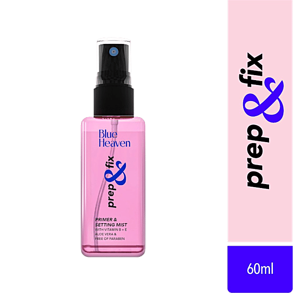 Buy Blue Heaven Prep & Fix Primer & Setting Mist - Paraben Free