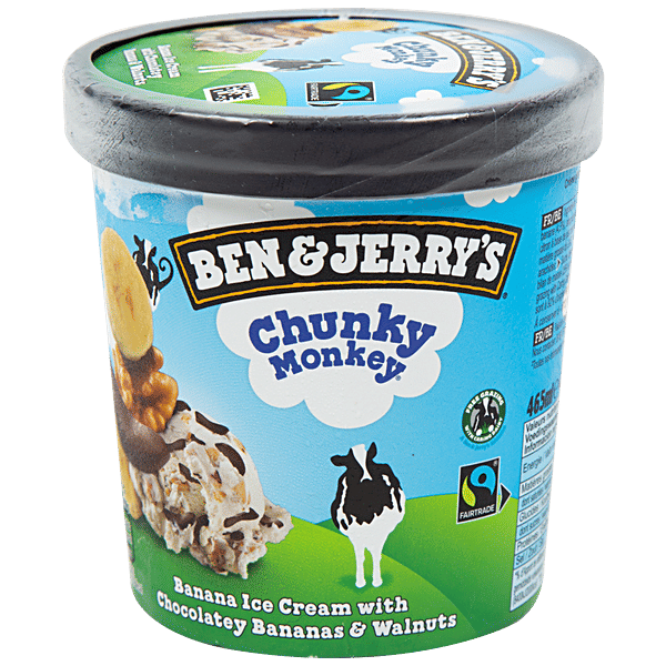 ben & jerry's banana ice cream with fudge and walnuts