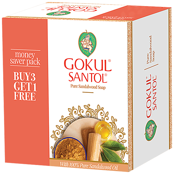 Santo Goodallさん専用 Buy Gokul Santol Pure Sandalwood Soap - Rich In Anti-Bacterial