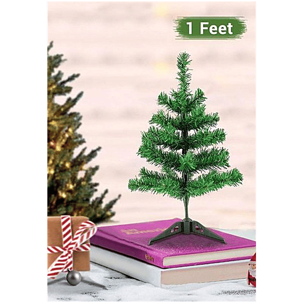 Buy Creative Space Christmas Tree, 1 feet, Green Online at Best