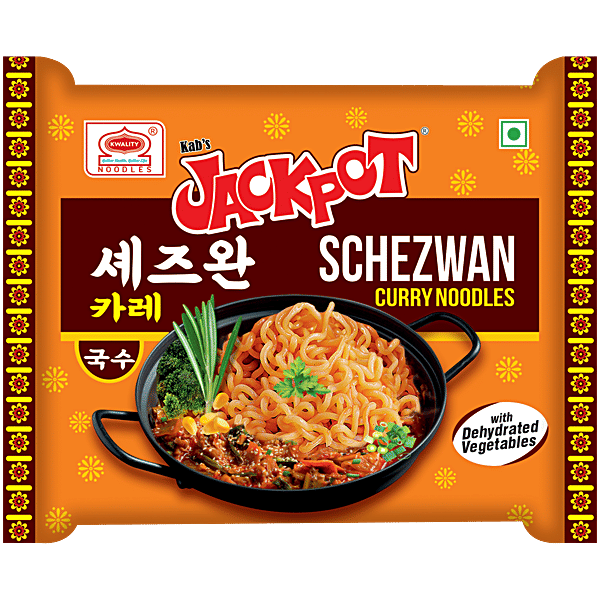 Buy Kab's Jackpot Schezwan Curry Noodles - With Dehydrated