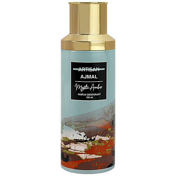 Buy Ajmal Artisan Perfume Deodorant Mystic Amber, Long-Lasting