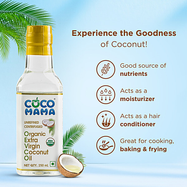 Buy Coco mama Organic Extra Virgin Coconut Oil - Unrefined Online
