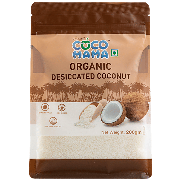 coco出品になります。 Buy Coco mama Organic Desiccated Coconut - Rich In Fibre, No Added
