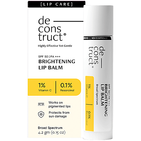 deconstruct vitamin c serum lip balm Buy Brightening With SPF 50 Online at Best Price of Rs 193.03 Ferulic acid