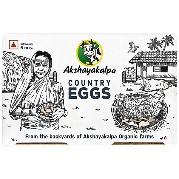 Buy Akshayakalpa Organic Country Eggs Online at Best Price of Rs