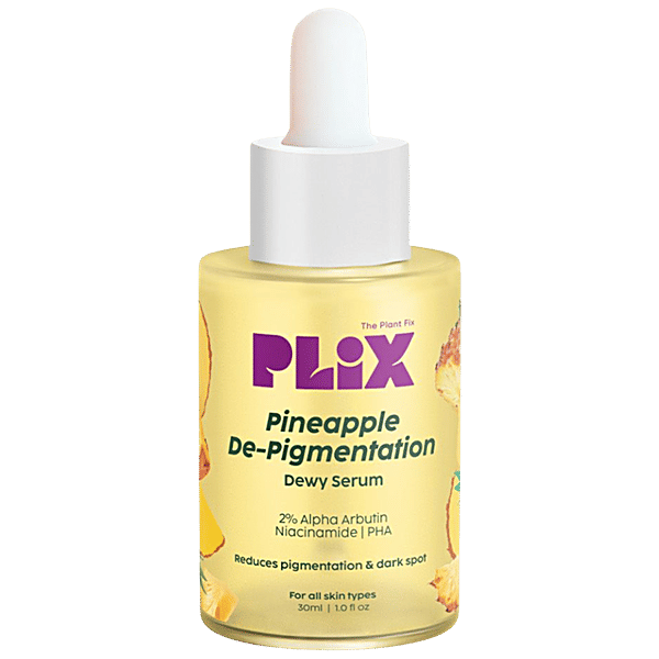 Buy Plix Pineapple De-Pigmentation Dewy Serum - 2% Alpha Arbutin