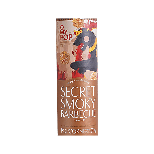 O My Pop Secret Smoky Barbecue Popcorn, 70 g