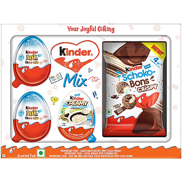 Buy Kinder Festive Selection Assorted Box For Kids - Blue Online