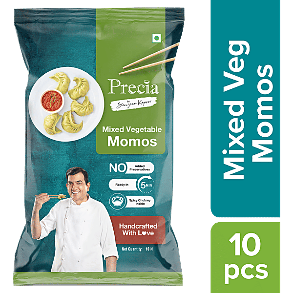 Buy Precia Mixed Vegetable Momos By Sanjeev Kapoor Online at Best