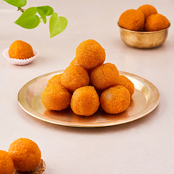 Tasties Motichoor Laddu Mithai / Sweet - Made With Desi Ghee, 100 g - Image 8
