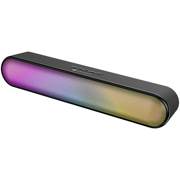 Portronics Decibel 23 16W Black Stereo Soundbar - Image 1