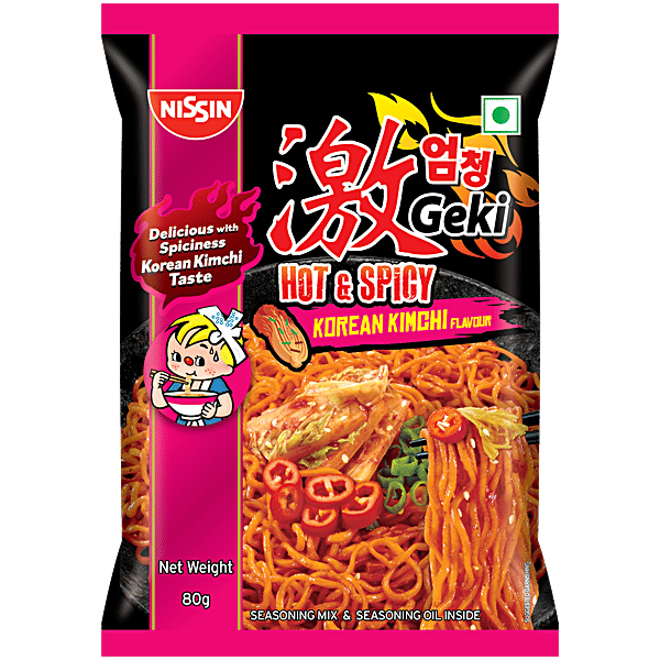 Geki Hot & Spicy Kimchi Veg 80g by wellness forever
