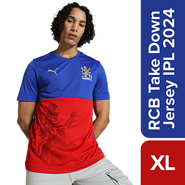 Buy Puma RCB Take Down Jersey T-Shirt IPL 2024 Online at Best