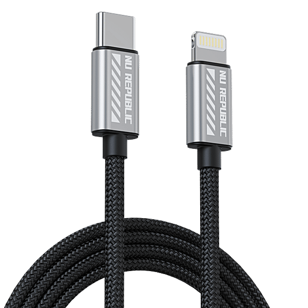Buy Nu Republic Blaze Flash 33W 1.25m Type-C To Type-L Data Fast