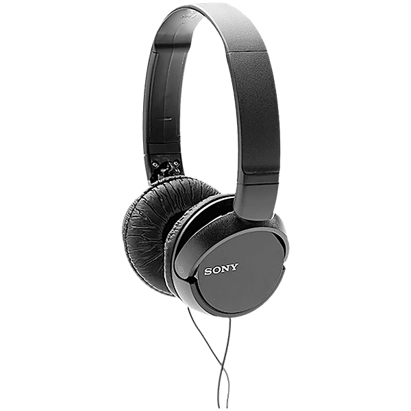 Buy Sony MDR-ZX110AP Wired Headphone with Mic (On Ear, Black