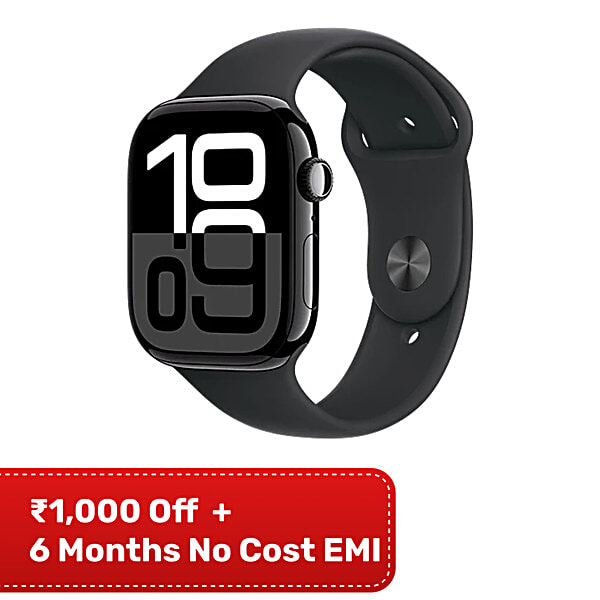 Buy Apple Watch Series 10 GPS with Sport Band M/L (46mm Retina