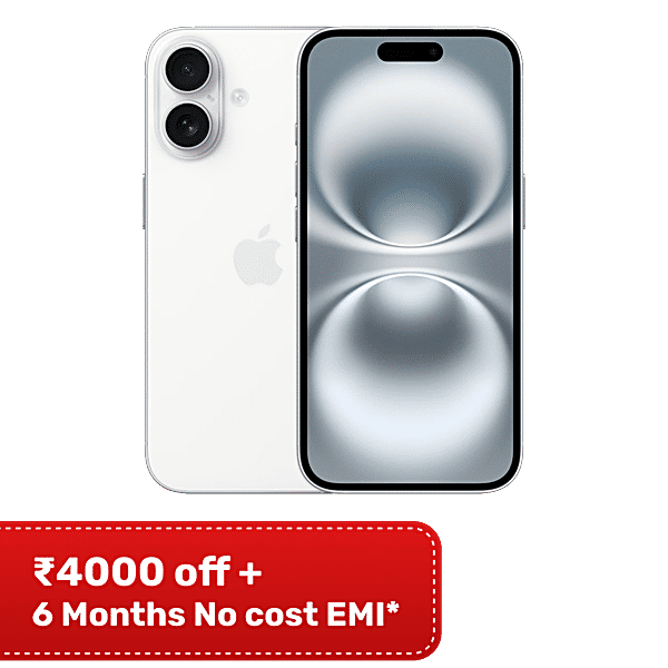 Buy Apple iPhone 16 (128GB, White) Online at Best Price of Rs