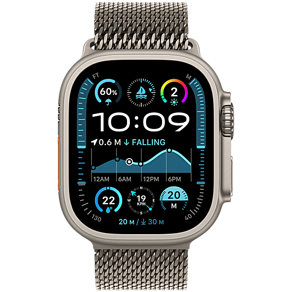 Buy Apple Watch Ultra GPS+Cellular with Titanium Milanese Loop