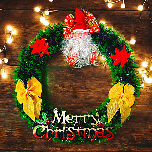 クリスマス HAPPY HOLIDAYS WREATH LARGE 40332798_2-house-of-festivals-