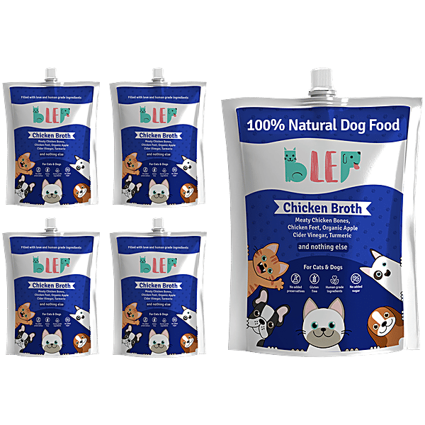 Buy Blep 100% Natural Chicken Broth For Dogs Cats Online at Best