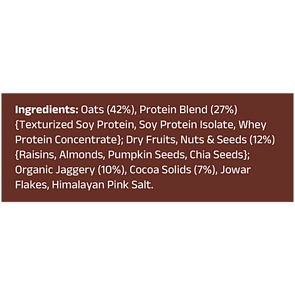 Pintola 26g High Protein Chocolate Oats, 100g - Image 3