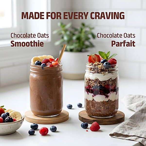 Pintola 26g High Protein Chocolate Oats, 100g - Image 9