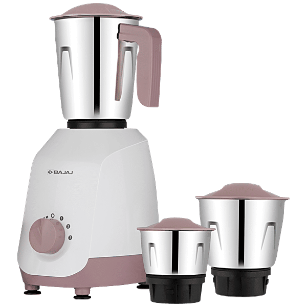 Buy Bajaj BAJAJ Ninja Series Gracio Lilac 500 Watt 3 Jars Mixer