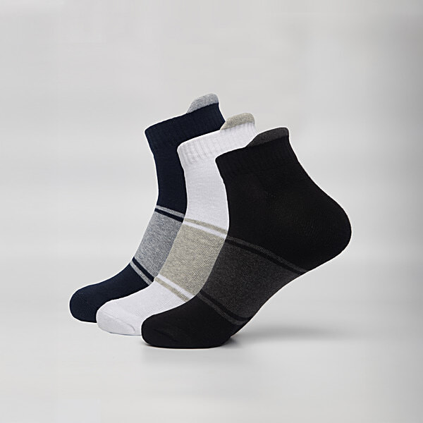 Buy Hoversole Inner Sole Terry Ankle Length Sports Socks Online at