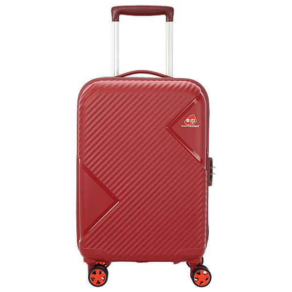 Kamiliant by American Tourister Luggage Trolley Bag Wheels, Red, 35 L