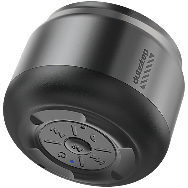 Dubstep Pop 600 Wireless Speaker, 15 Hrs, 6W, Grey - Image 1