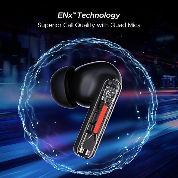 boAt Airdopes Drift TWS Earbuds - Black Sabre - Image 6