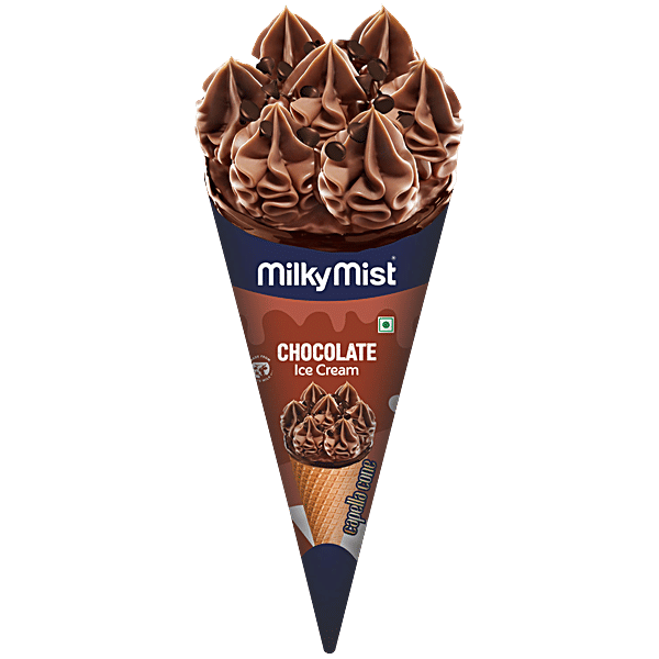 Buy Milky Mist Chocolate Capella Cone Ice Cream Online at Best