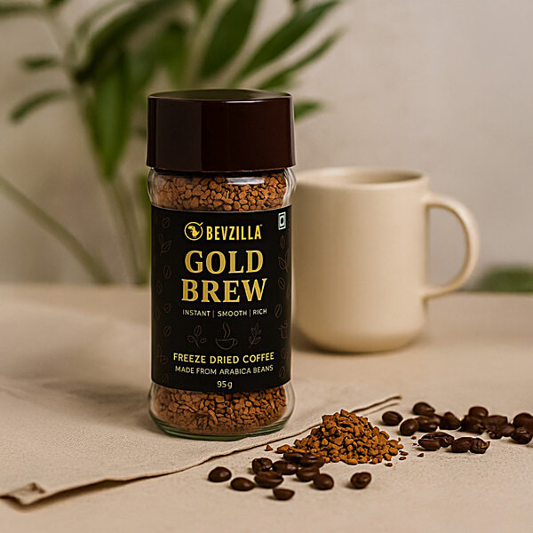 Buy Bevzilla Gold Brew Freeze Dried Coffee Powder Online at Best